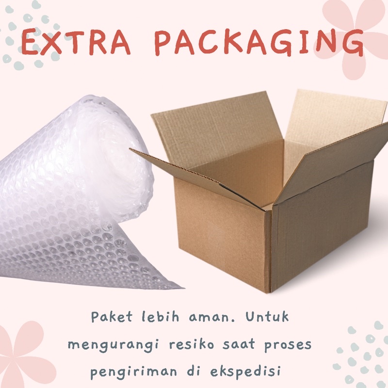 

KARDUS BUBBLE WRAP BUBBLEWRAP EXTRA PACKAGING EXTRA PAKET AMAN