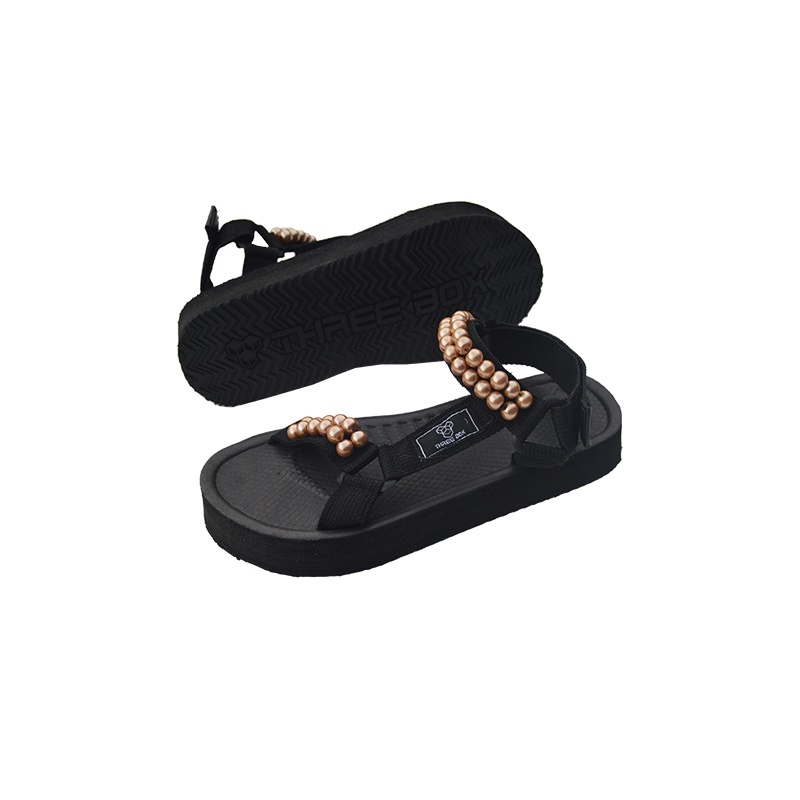 THREE BOX - Sandal Platform Tali Gunung Mutiara Massive MT Wanita Traveling Hiking Outdoor Medium Jumbo ORIGINAL PRE ORDER