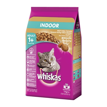 Makanan Kucing Whiskas Freshpack Indoor 1.1kg