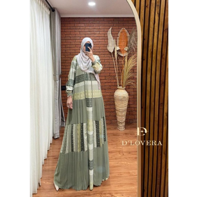 VIRAL HARAYA MAXY DRESS GAMIS BRANDED ORIGINAL DHILOVERA BY OLLA GAMIS LEBARAN TERBARU GAGIL NINOS