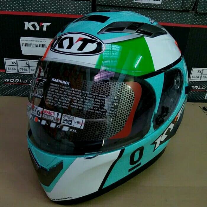 HELM KYT VENDETTA 2 LOCATELLI LEOPARD (spesial edision )