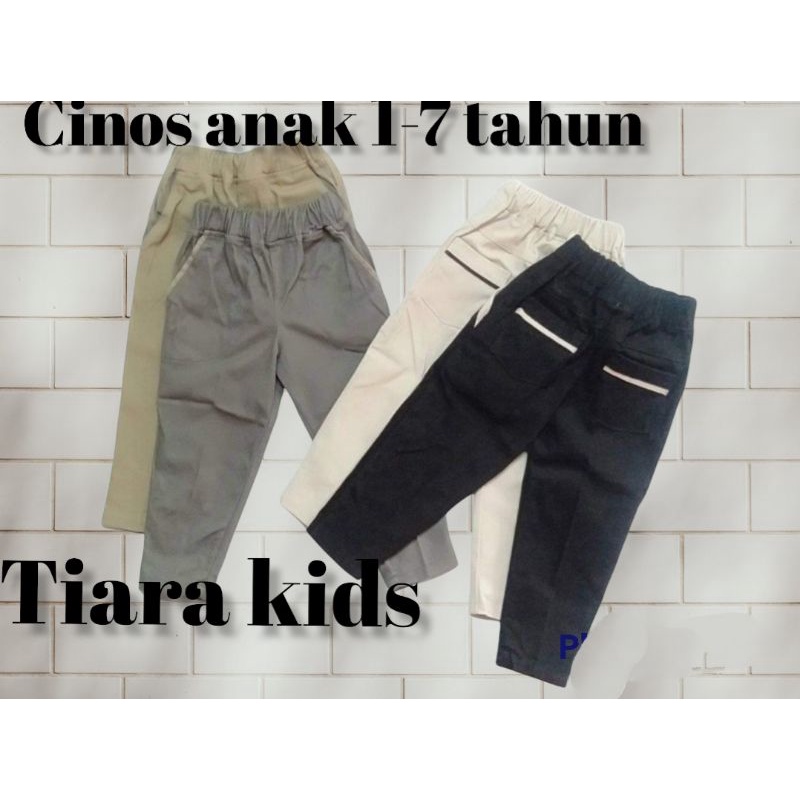 CELANA CHINO PANJANG ANAK 1-7 TAHUN BAHAN TWILL PREMIUM