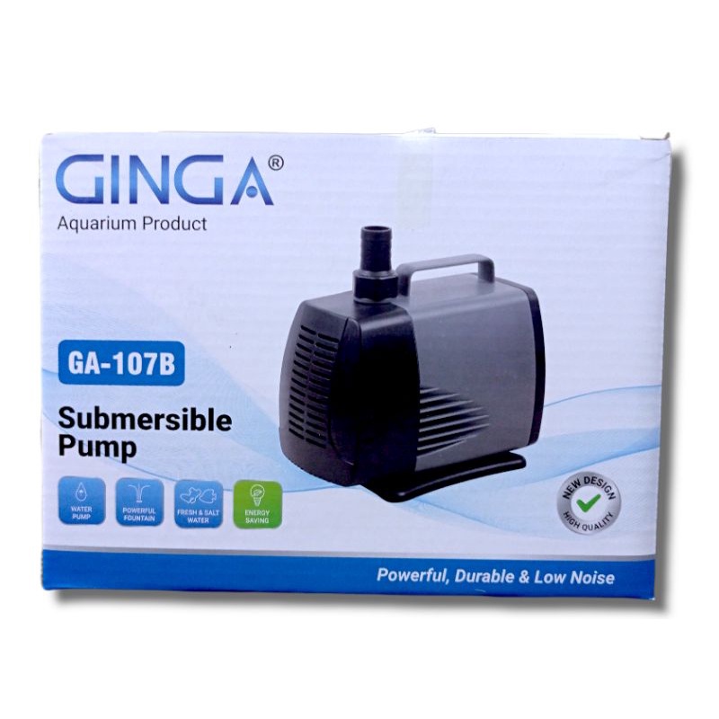 PROMO MURAH Pompa Kolam Hidroponik Submersible GINGA GA 107B