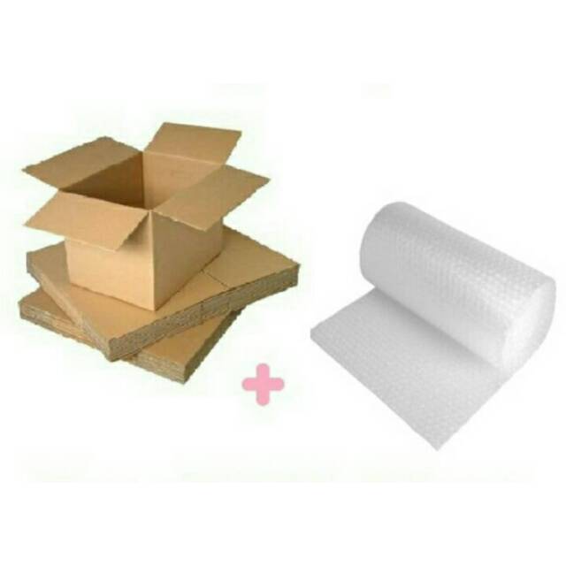 

Bubble Wrap + Kardus