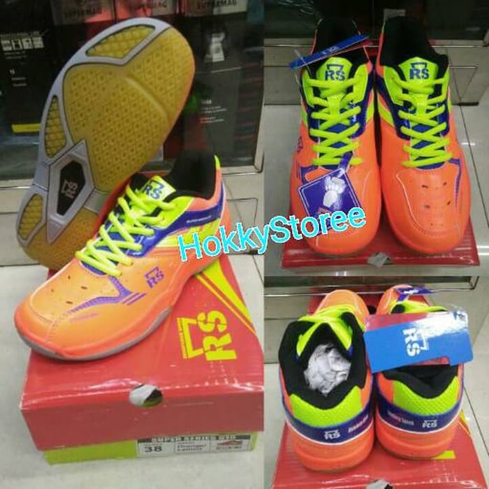 Sepatu Badminton RS Super Series 615   RS 615   Original