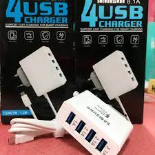 CHARGER BRANDED 4 USB 5IN1