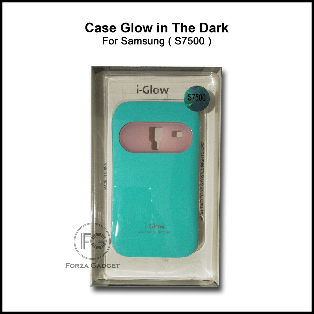 Case i-Glow for Samsung Galaxy Ace Plus S7500 (Glow in The Dark)