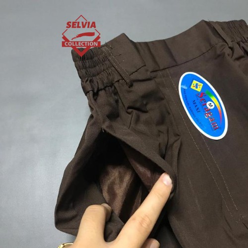 Rok Span Pramuka Panjang SMP/SMA Merek Seragam/Merek Bulofa