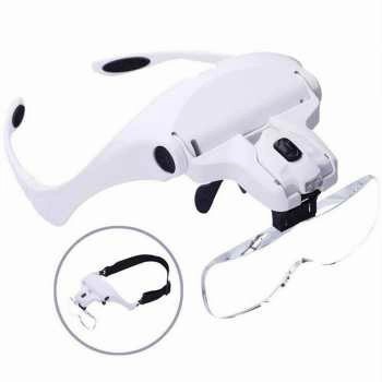 

KACAMATA PEMBESAR 5X MAGNIFIER 2 LAMPU LED REPARASI SERVICE