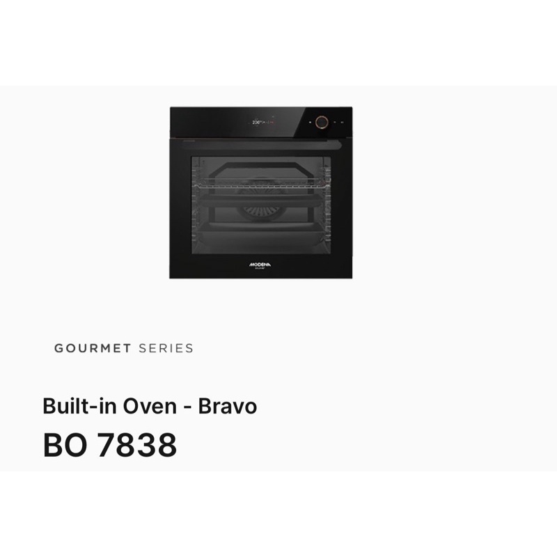 Promo Electric Oven Modena tipe BO-7838 ( 60 cm )