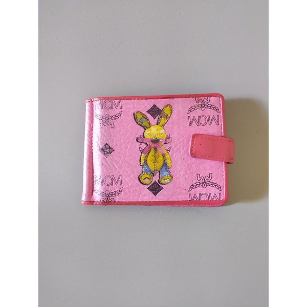 mcm money clip wallet