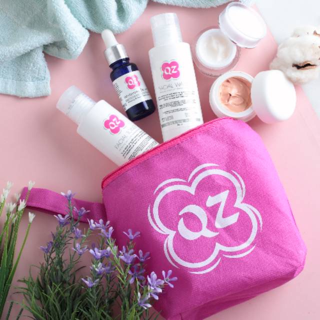 QZ WHITENING SERIES FOR OILY TO ACNE PRONES SKIN  | Paket Skincare Kulit Berminyak | Paket Skincare 