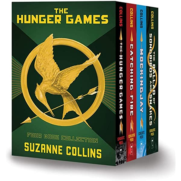 [ENGLISH] BUKU NOVEL HUNGER GAMES 4 SERIES CATCHING FIRE, MOCKINGJAY, BALLAD SONGBIRD - SUZANNE COLLINS [ORIGINAL]