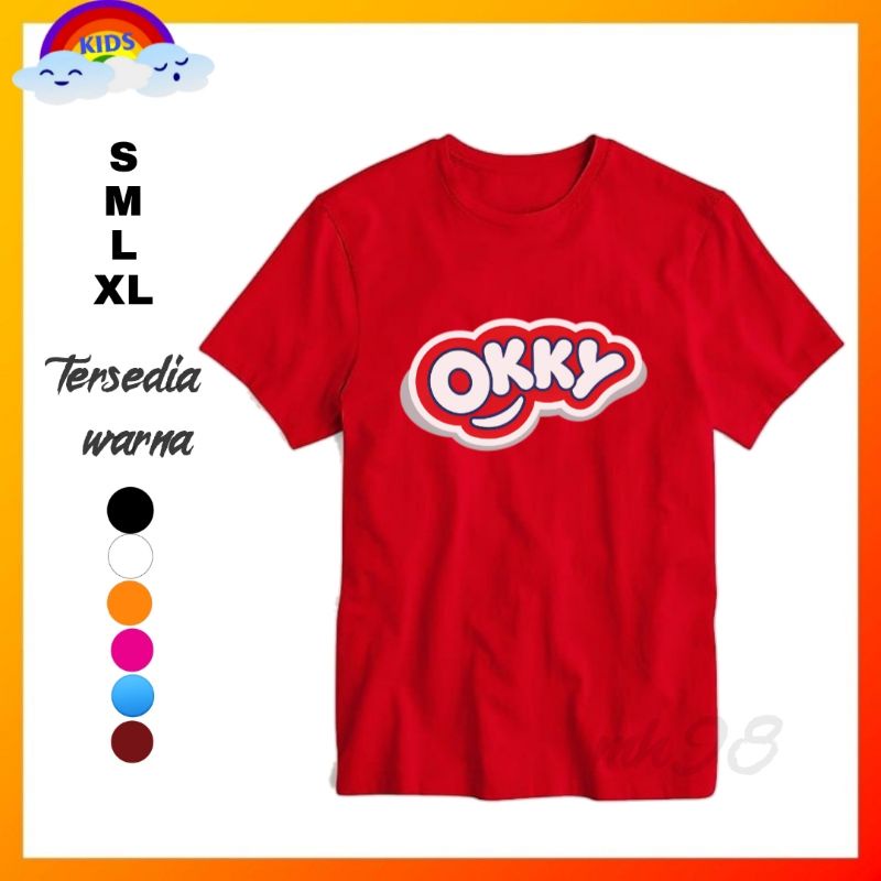 Baju Kaos Shirt Anak OKKY BOY Viral Windah Basudara OKKY BOY Baju Kaos Shirt