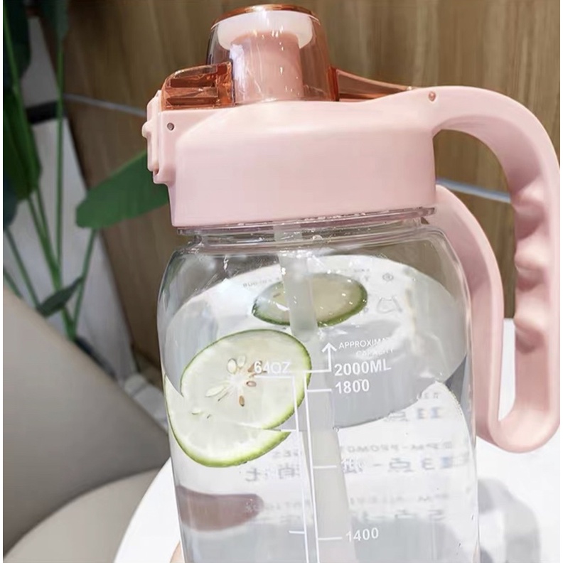 BOTOL MINUM 2LITER SPORT TERBARU/ BOTOL MINUM JUMBO BENING BESAR IM-20057