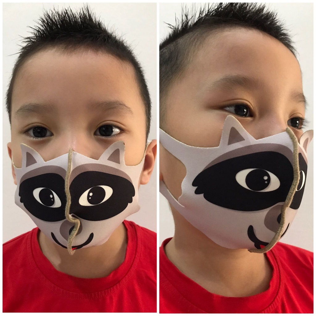 Masker Anak Kain Printing / Masker Kain Anak