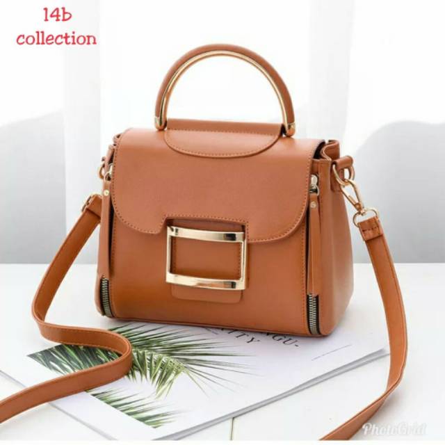 TAS SELEMPANG WANITA SOPHIE FAIRIESE T3036P3 ESMONIA LOPPER HARDWARE GOLD ORIGINAL SERI E1416 U2R2