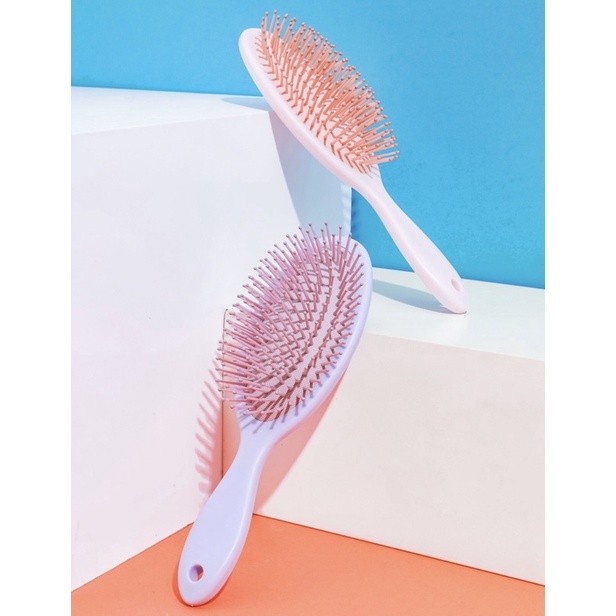 Sisir Rambut Miniso Cream Series Paddle Hair Brush