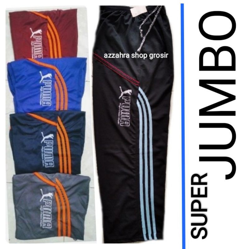 Celana Training pria wanita super jumbo big size murah /celana kolor panjang/ trening/trining