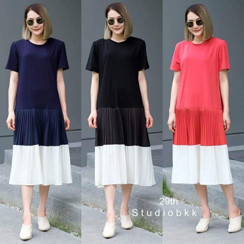Dress Katun Strech Import Bangkok, Thailand