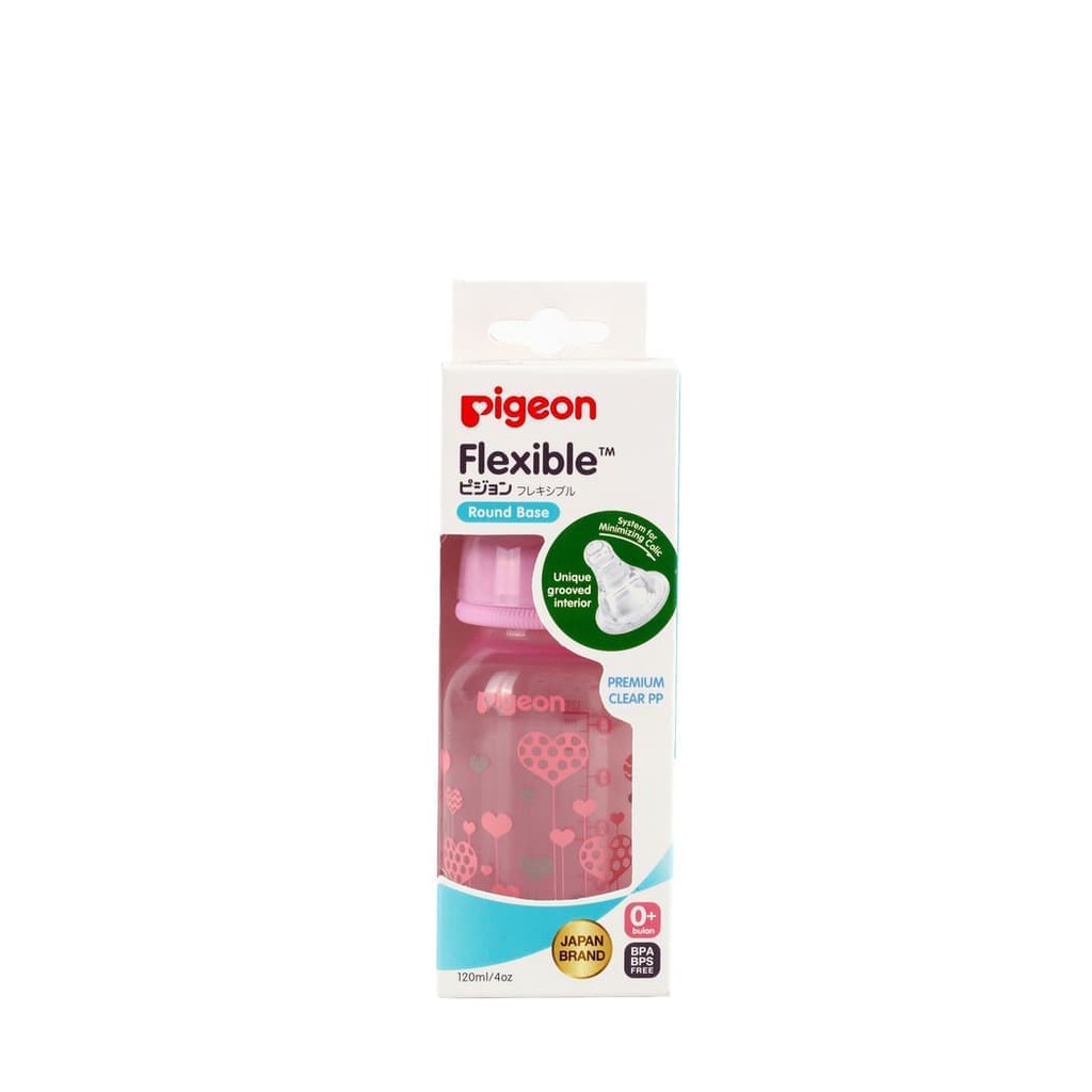 Pigeon Botol PP Clear 120ml W S-Type / Botol Susu