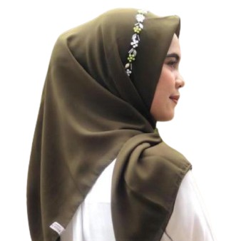 KERUDUNG SEGI EMPAT BELLA SQUARE PAYET/ JILBAB PAYET BELLA SQUARE BAHAN POLLYCOTTON/ HIJAB PAYET-8