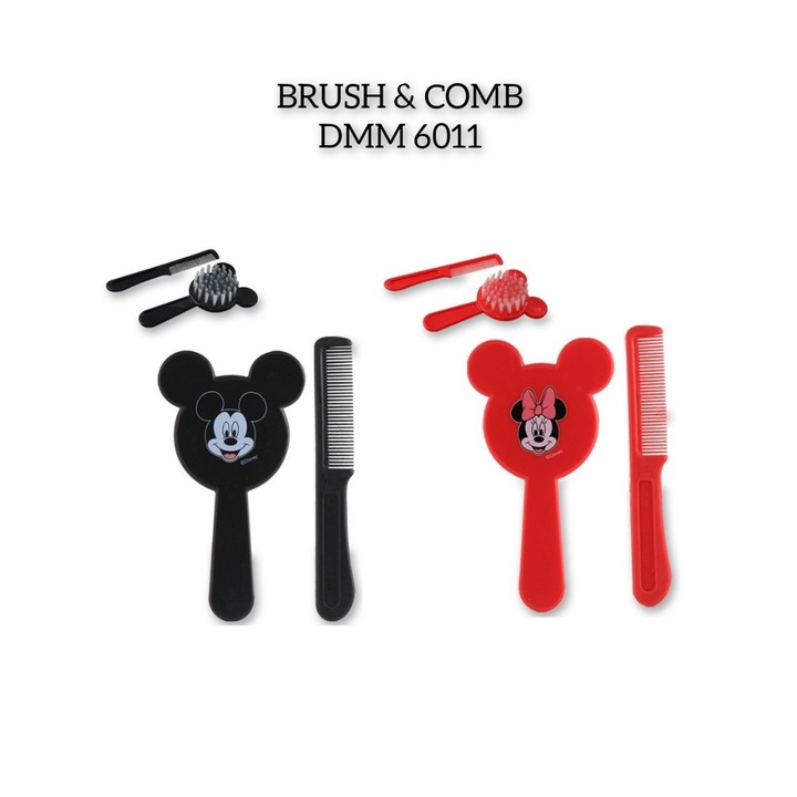 Lusty Bunny Disney DMM-6011 Sikat Sisir//Micket MInnie Brush and Comb