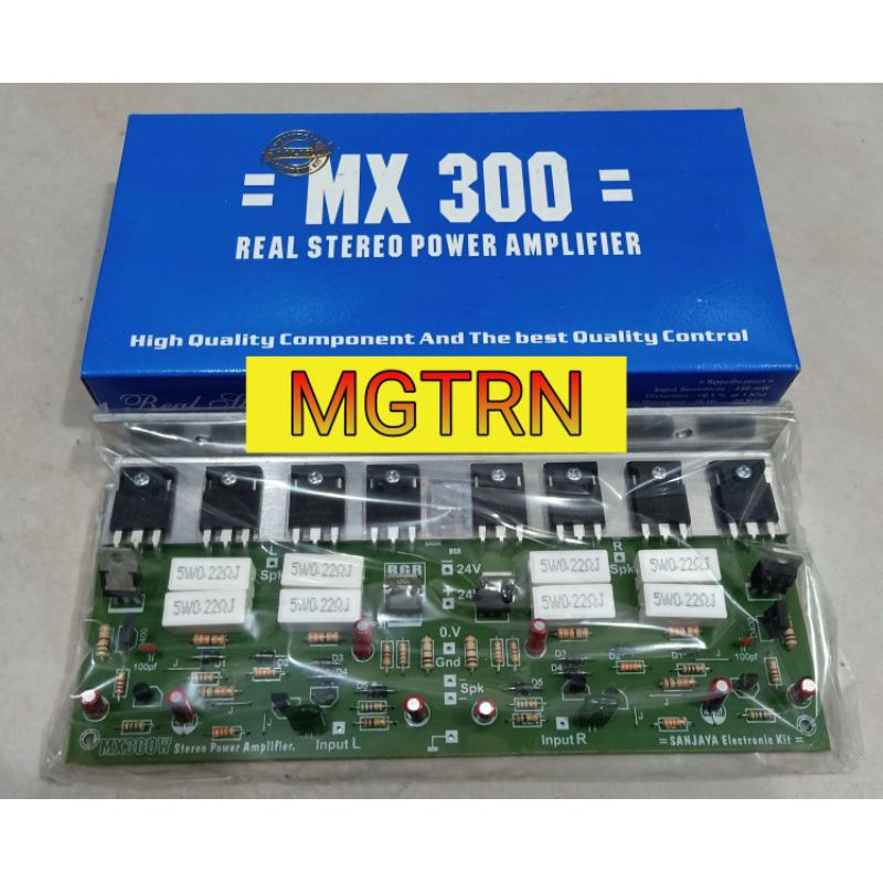 Kit Power Amplifier Stereo 300watt MX-300/MX300 Bell