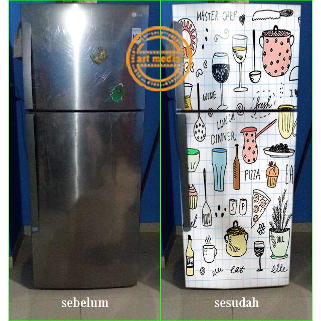  STIKER  KULKAS  MASTER CHEF Shopee  Indonesia