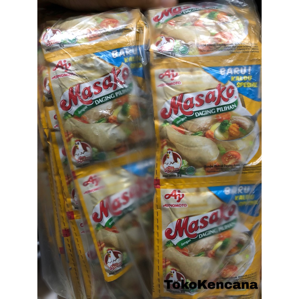 

Masako Penyedap Rasa Sachet (1 lusin / 12pcs)