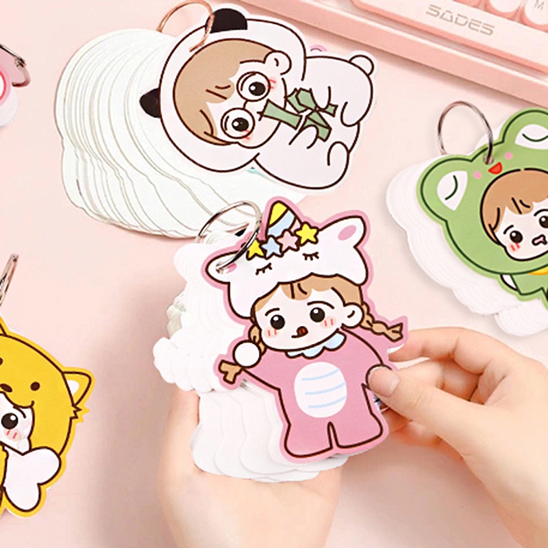 PAOPAO Sticky Notes Cute Import Berbentuk Gantungan Karakter Imut Kartun
