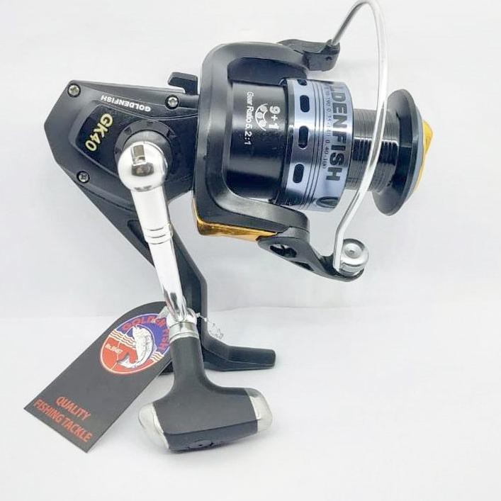 ♥ Reel Golden Fish Gold Kingkong GK20 GK30 GK40 GK50 - Katrol Pancing PANCING MURAH - Reel Spinning