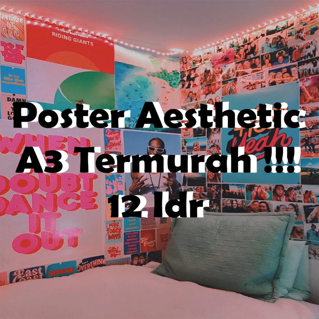 

poster a3 aesthetic termurah
