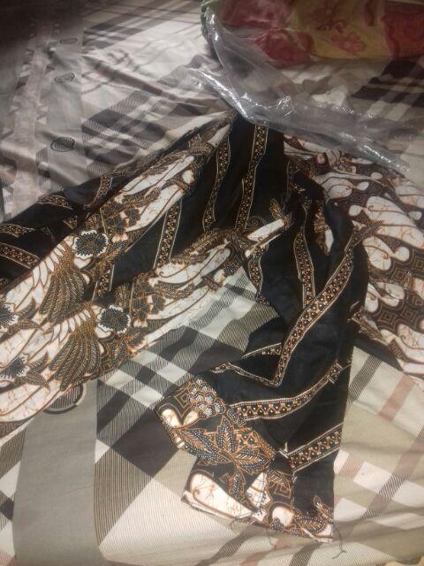 Gamis Batik Couple 2668 Untuk Kepesta Dan Kekantor