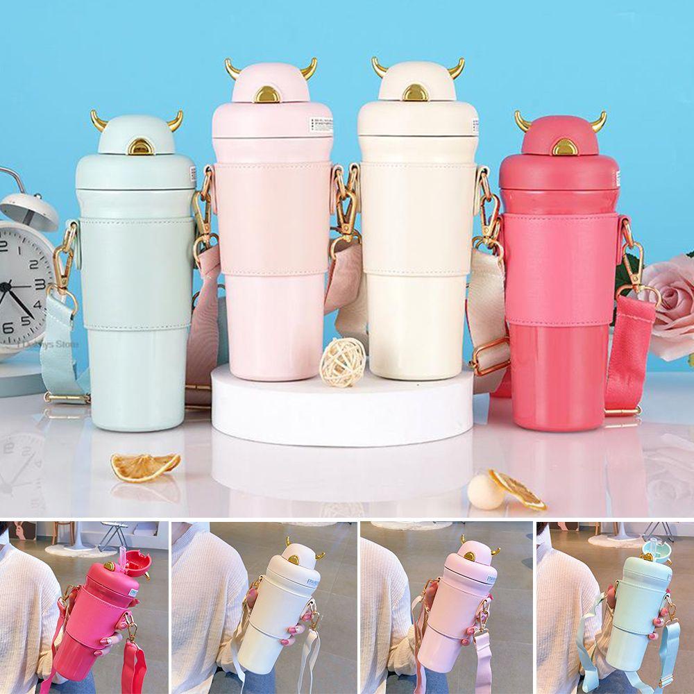 Preva 500ml Vacuum Flasks Portable Stainless Steel Kawaii Thermal Mug