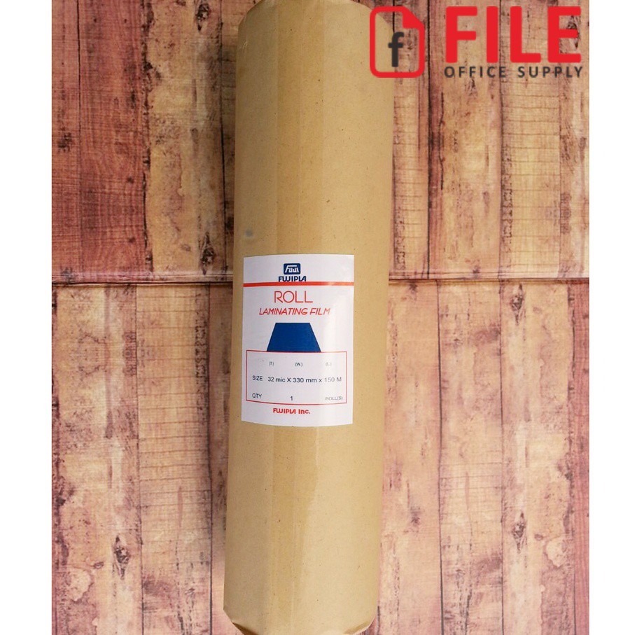 

Plastik Laminating Roll Glossy Fujipla 330mmx150m (32 micron)