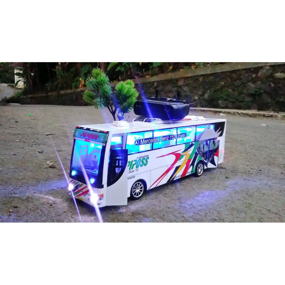 Miniatur Bus Remote Control | Miniatur Bus Indinesia | Miniatur Bus RC Piposs | Miniatur Bus Asli