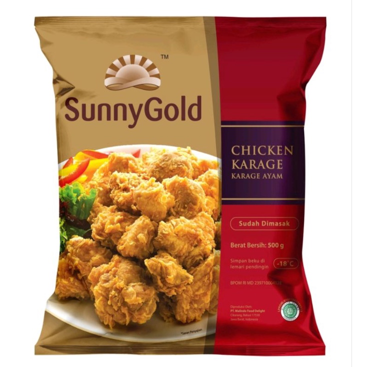 

Sunny gold chicken karage 500g