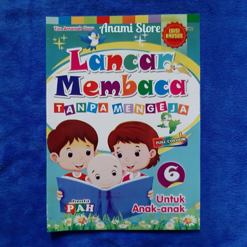 

BUKU LANCAR MEMBACA - BUKU BELAJAR MEMBACA (LEVEL 6)