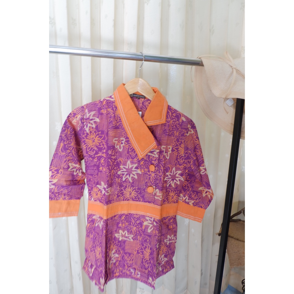 batik ungu wanita