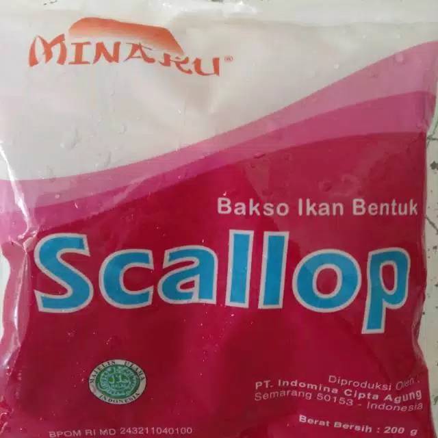 

SCALLOP MENAKUTKAN 200GR