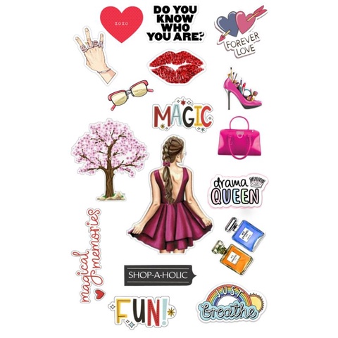

Sticker Jurnal/Sticker Planner/Sticker Glossy/Sticker Fancy