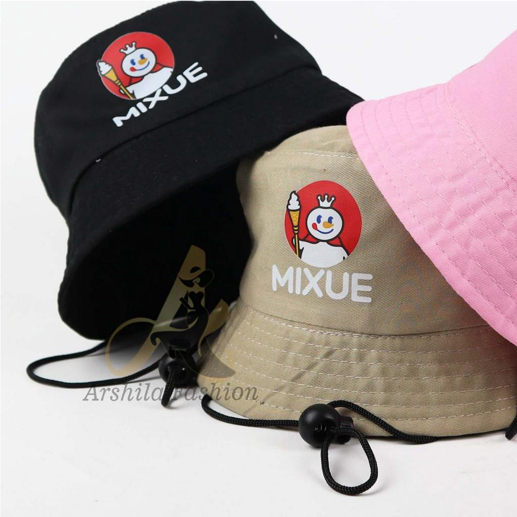 Topi bucket Anak Laki Laki Perempuan sablon Eskirm Mix-ue Mix001