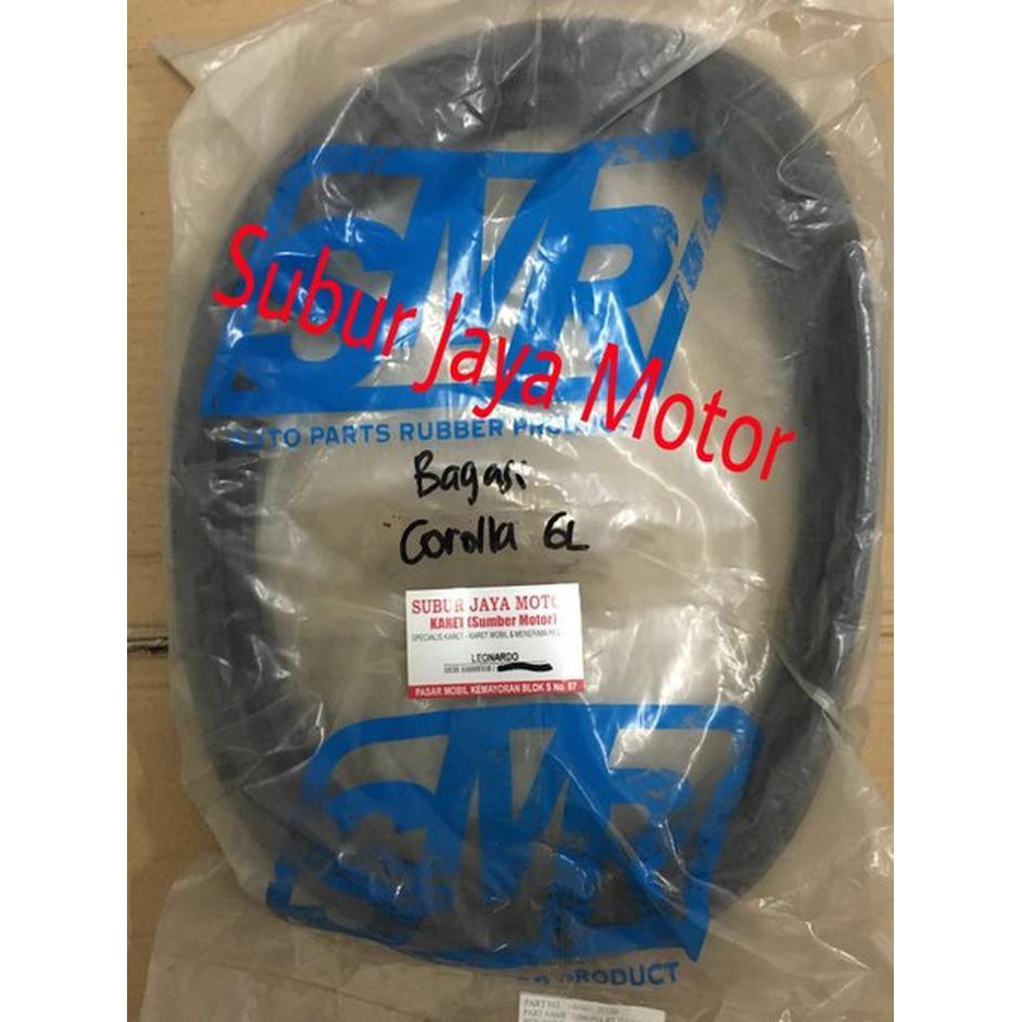 Karet bagasi corolla GL (AE 80)