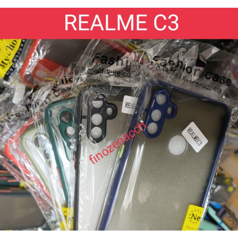 Silikon bening Realme C3 Soft Case Casing Silicon Clear Bening Transparan