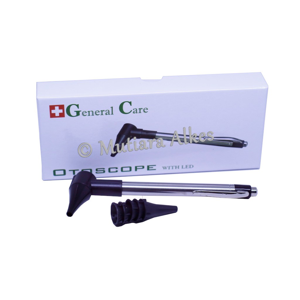 Otoscope Genaral Care - Penlight Otoskop LED THT cek telinga hidung