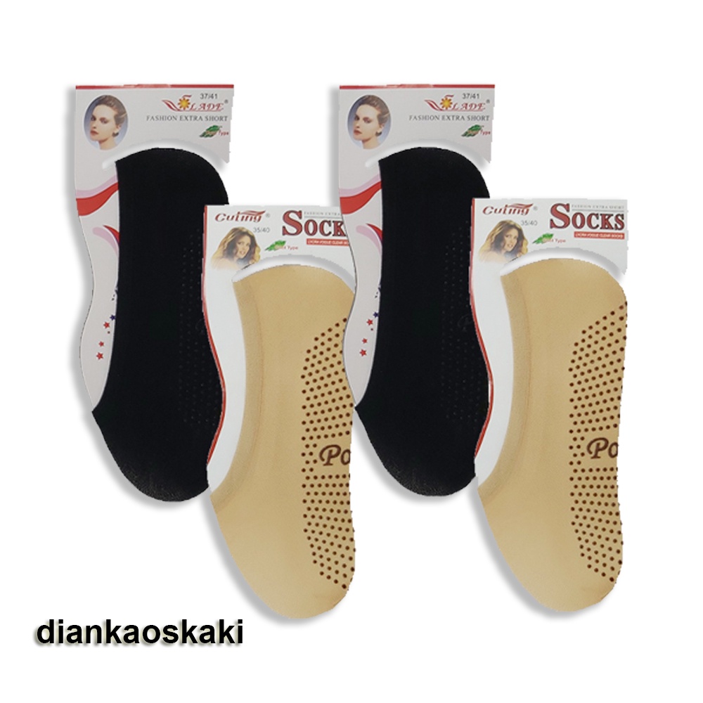 KAOS KAKI INVISIBLE - HIDDEN SOCKS ANTI SLIP