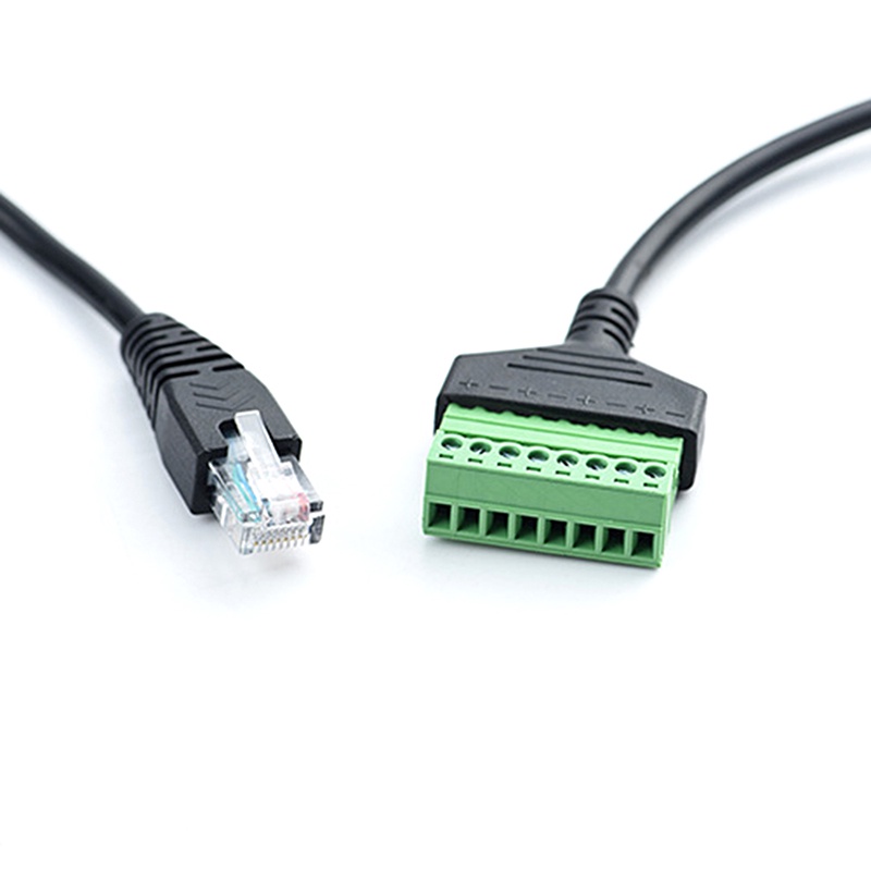 Adapter Konverter Plug Kabel RJ45 Ethernet Male Ke 8 Pin AV