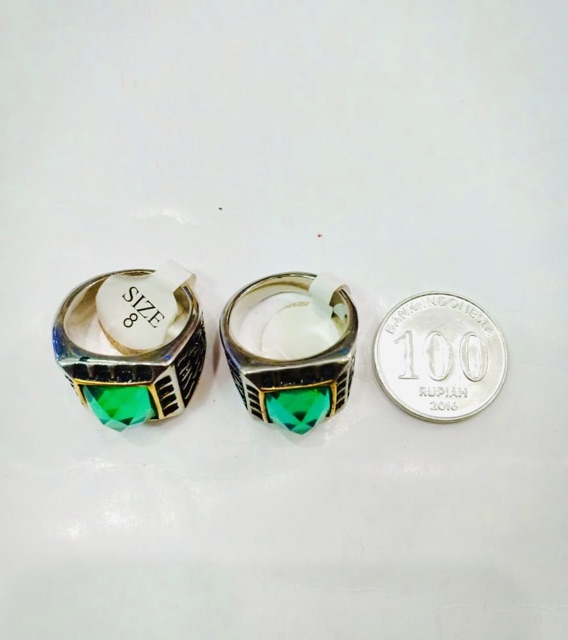 Cincin titanium / cincin cowok/ cincin permata