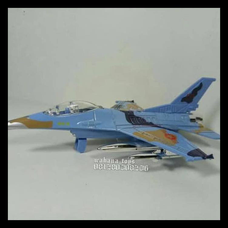 Promo Diecast Pesawat Tempur F16 Termurah